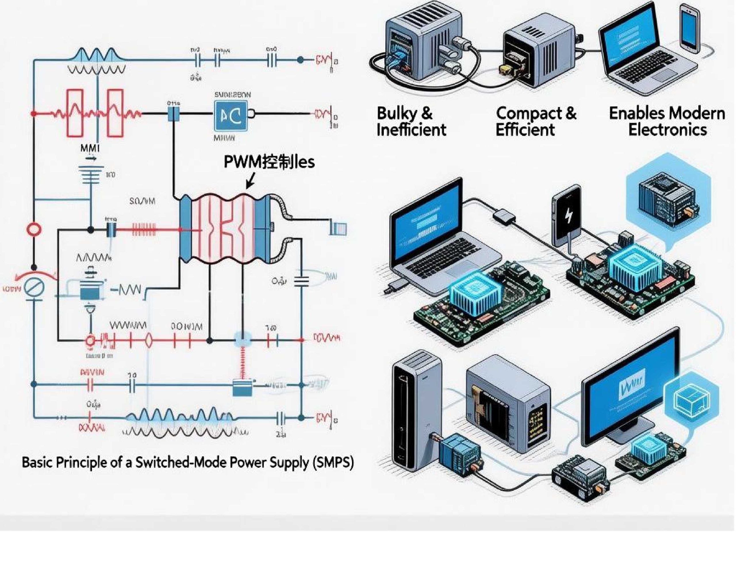 Switching Power Supplies Revolutionized Modern Electronics